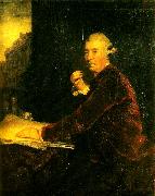 Sir Joshua Reynolds sir william chambers ra oil painting artist